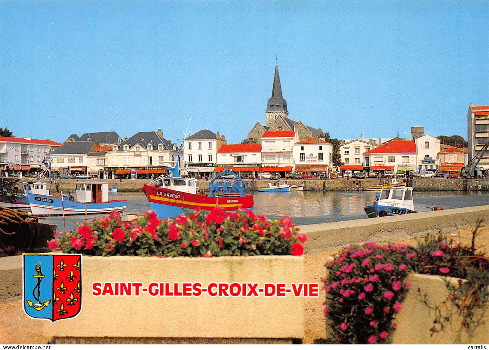 85-SAINT GILLES CROIX DE VIE-N°3778-B/0307 - Saint Gilles Croix De Vie