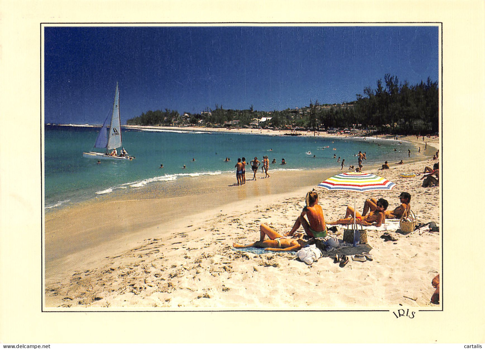 974-ILE DE LA REUNION PLAGE DES ROCHES NOIRES-N°3778-B/0273 - Altri & Non Classificati