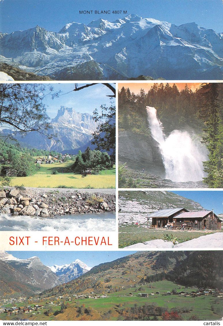 74-SIXT FER A CHEVAL-N°3778-B/0205 - Sixt-Fer-à-Cheval