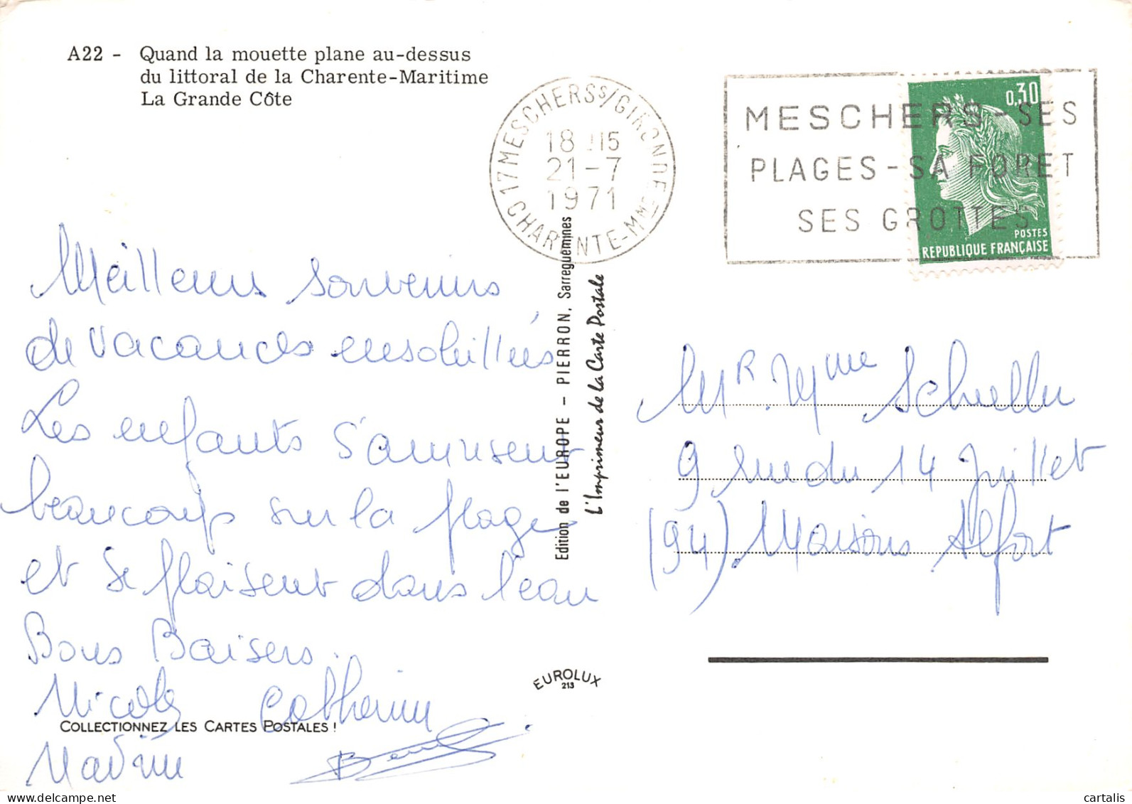 17-CHARENTE MARITIME LA GRANDE COTE-N°3778-B/0193 - Altri & Non Classificati