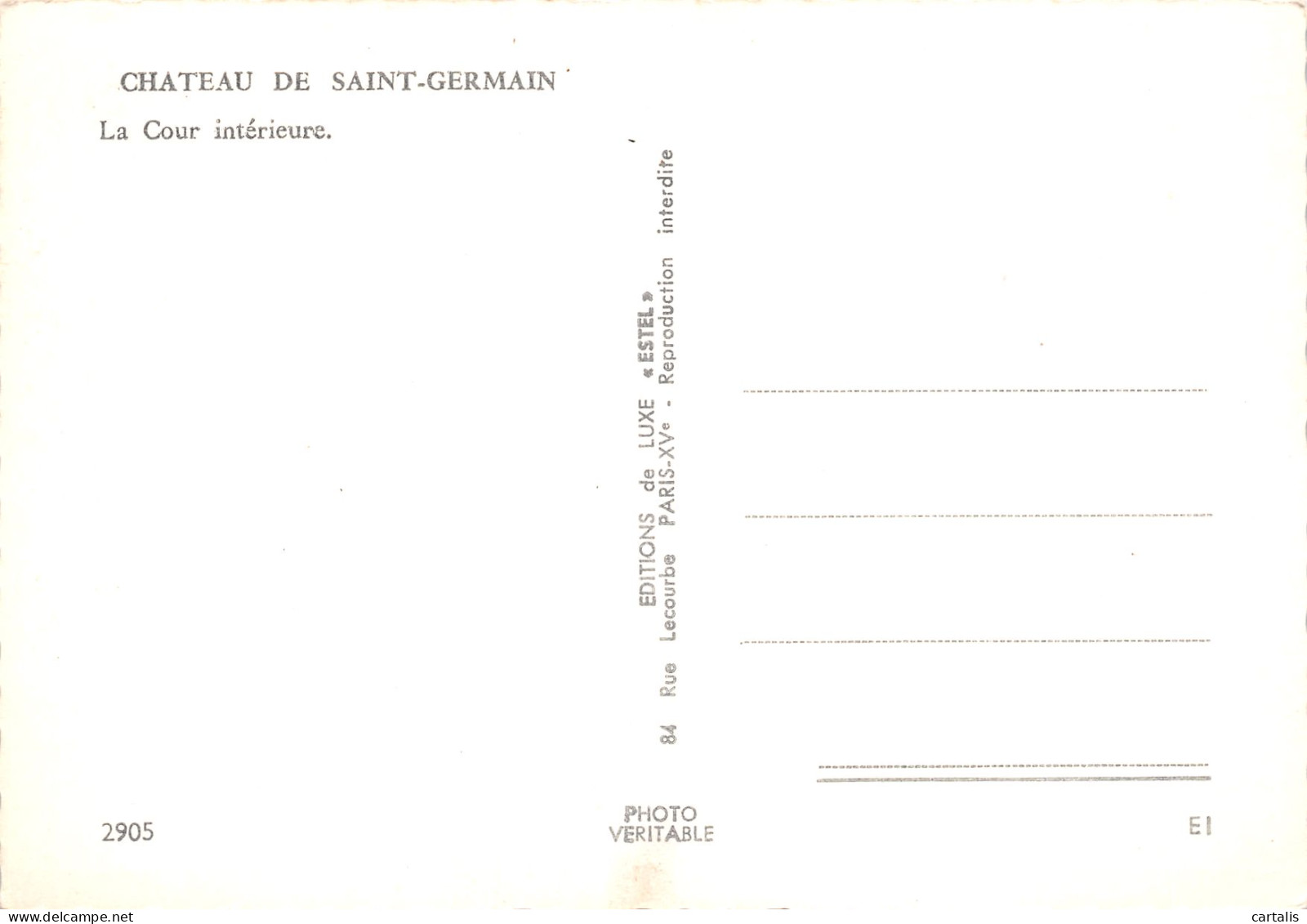 78-CHÂTEAU SAINT GERMAIN-N°3778-A/0391 - Other & Unclassified