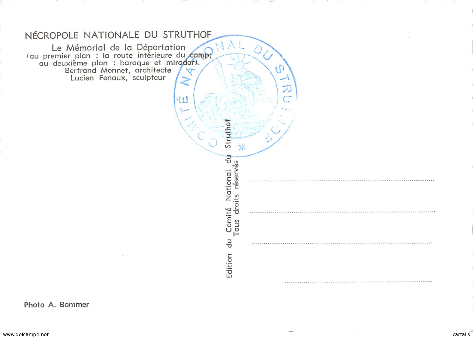 67-NECROPOLE NATIONAL DU STRUTHOF-N°3778-A/0389 - Andere & Zonder Classificatie