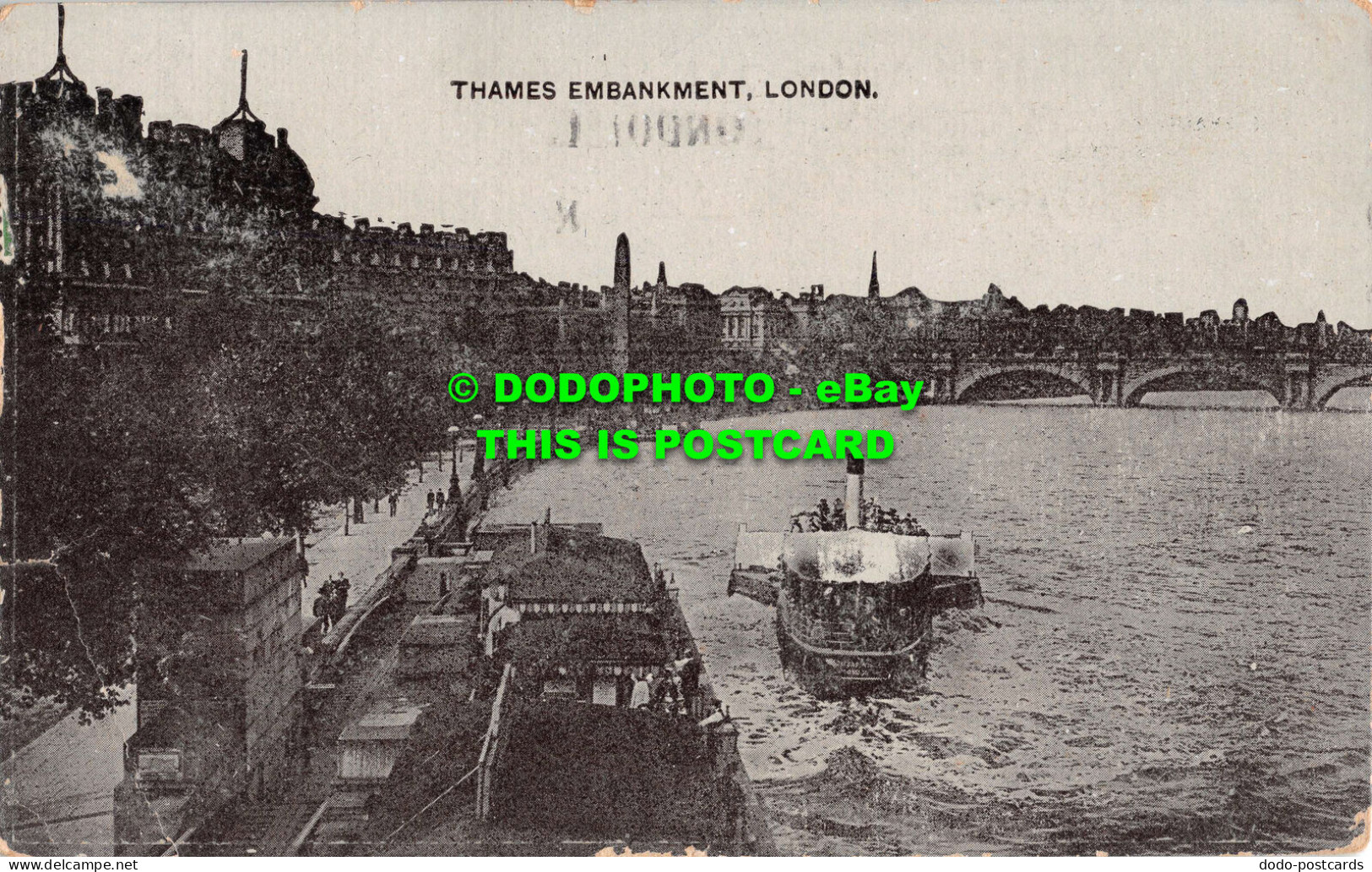 R531263 Thames Embankment. London. Auto Photo Press - Autres & Non Classés