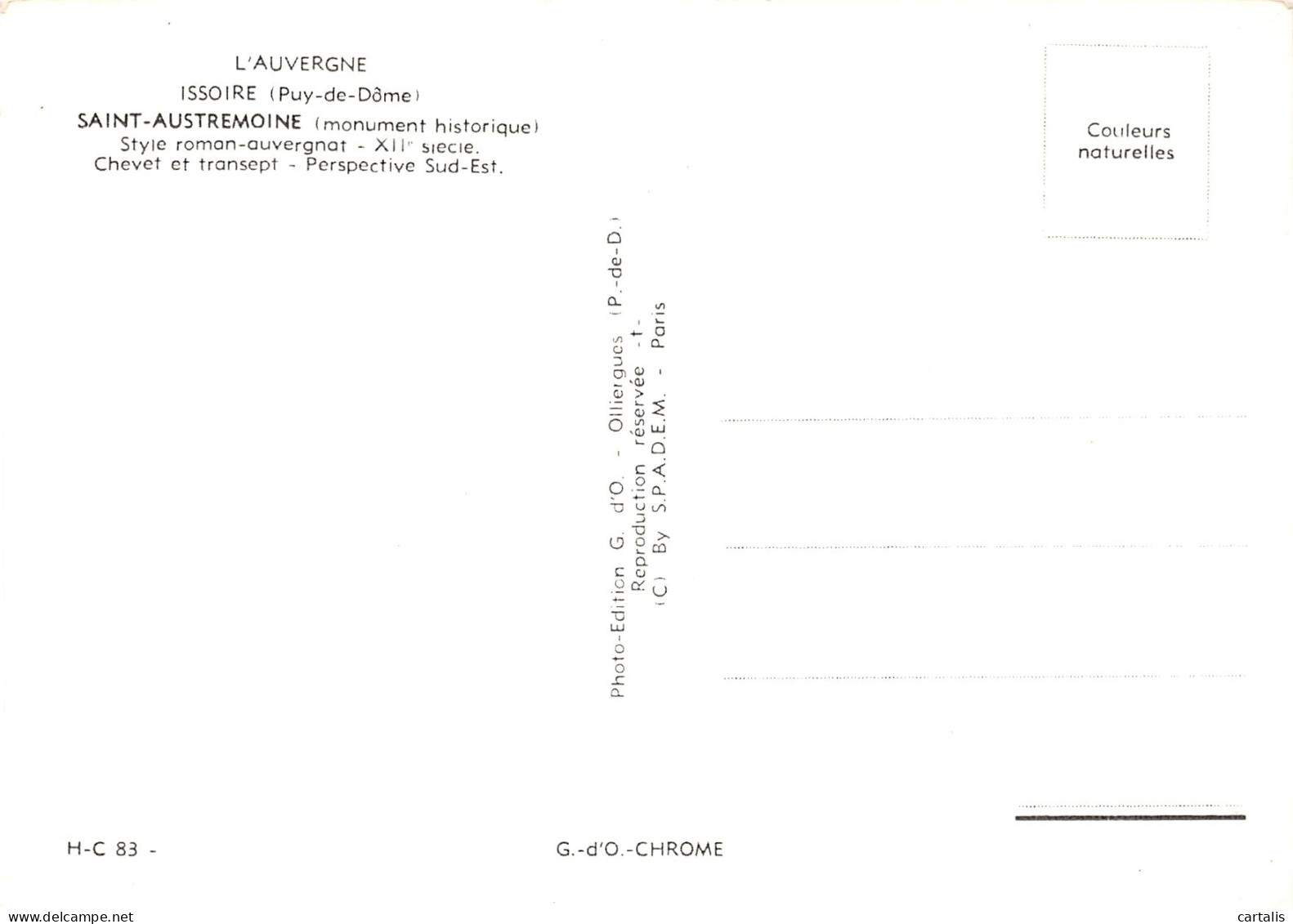 43-SAINT AUSTREMOINE-N°3779-B/0003 - Sonstige & Ohne Zuordnung