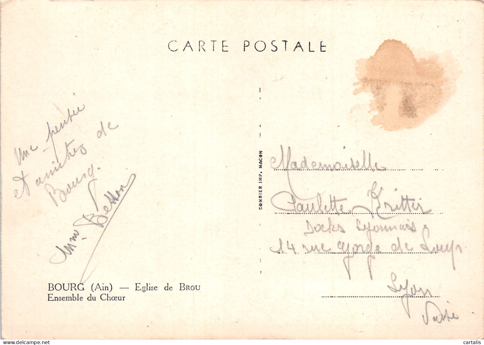 01-BOURG-N°3779-A/0381 - Zonder Classificatie