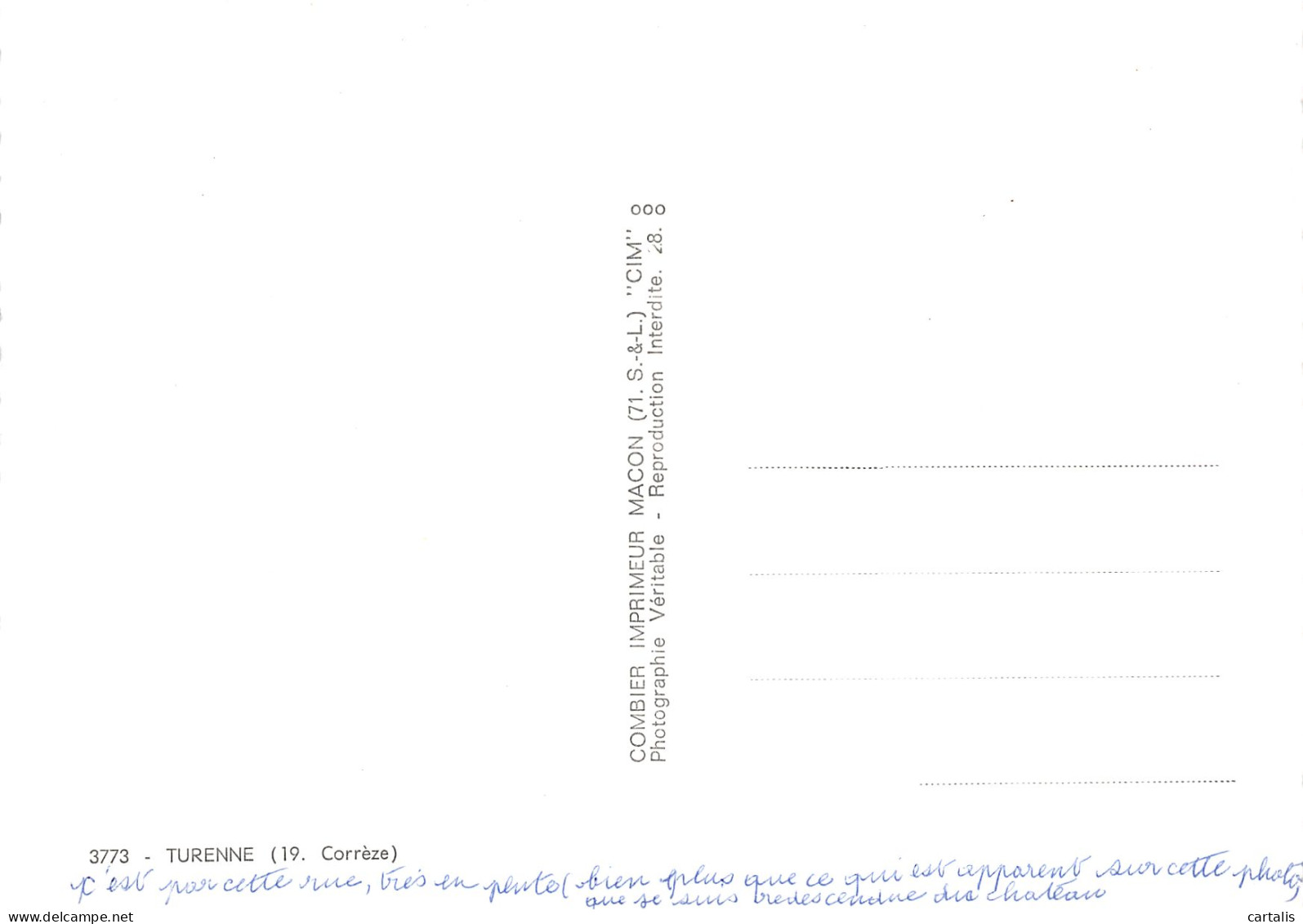 19-TURENNE-N°3779-A/0151 - Otros & Sin Clasificación