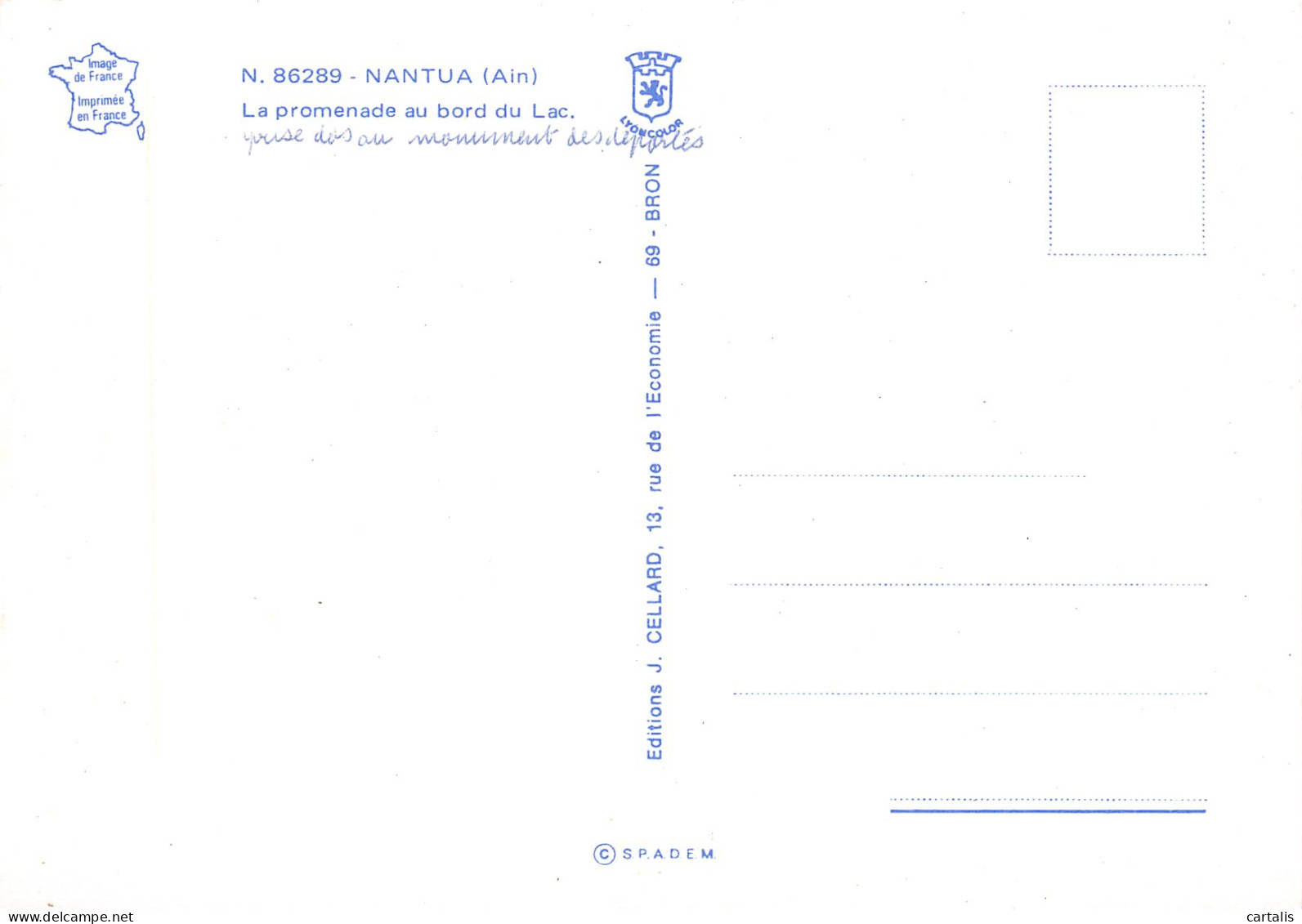 01-NANTUA-N°3779-A/0095 - Nantua