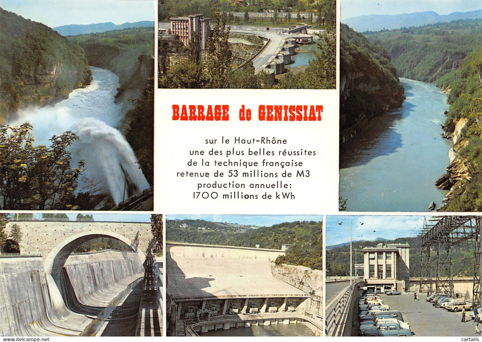 01-BARRAGE DE GENISSIAT-N°3779-A/0089 - Ohne Zuordnung