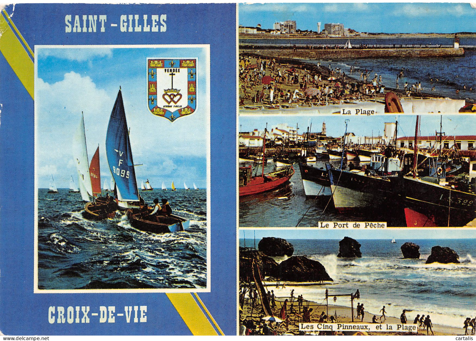 85-SAINT GILLES CROIX DE VIE-N°3779-A/0067 - Saint Gilles Croix De Vie