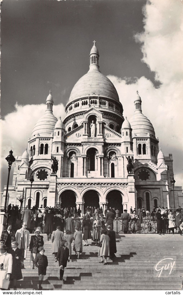 75-PARIS LA BASILIQUE DU SACRE CŒUR-N°3778-E/0357 - Autres & Non Classés