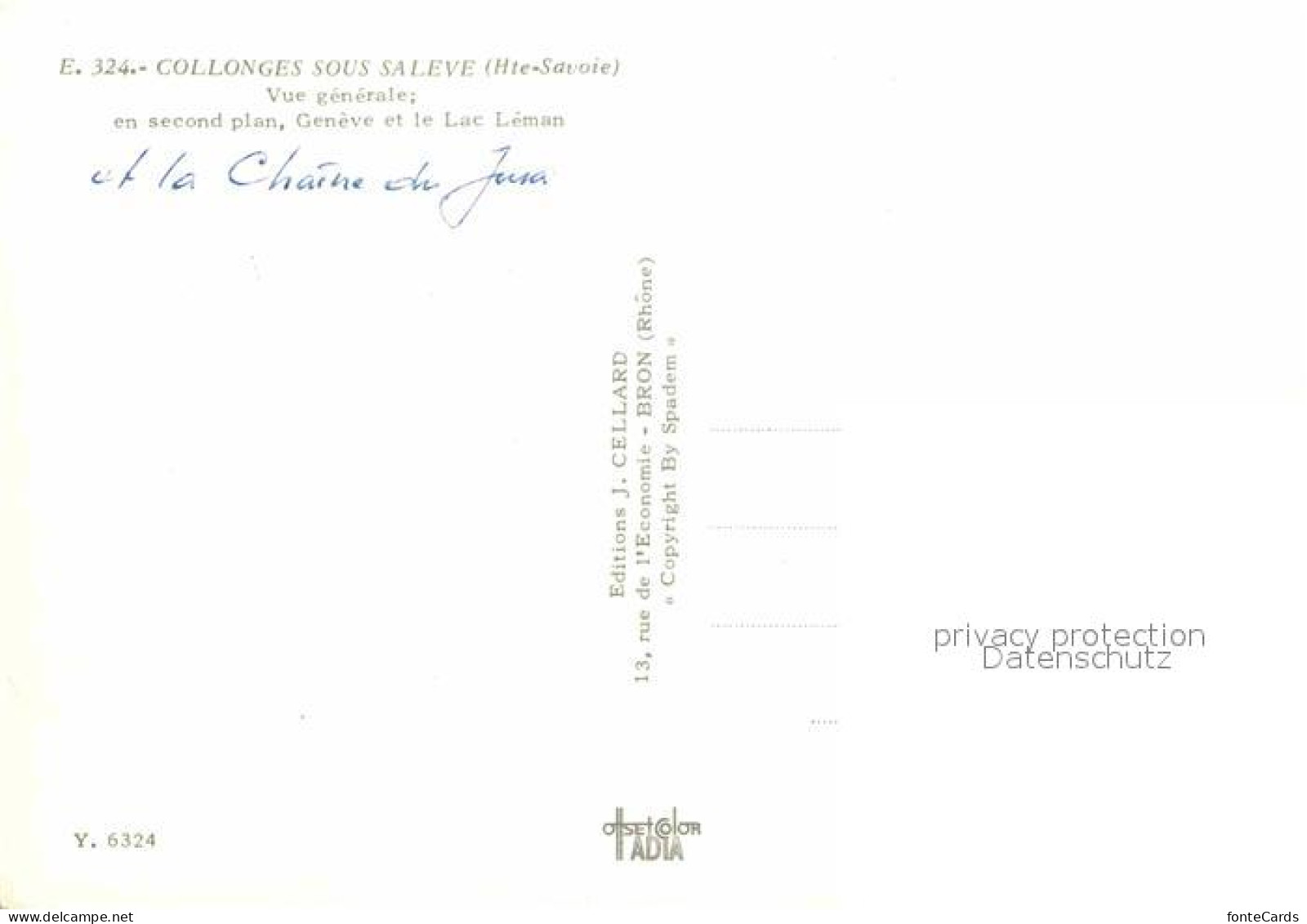 12884061 Geneve GE Et Lac Leman Fliegeraufnahme Geneve - Sonstige & Ohne Zuordnung
