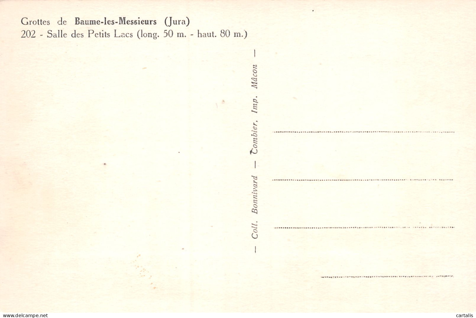 39-BAUME LES MESSIEURS-N°3778-E/0177 - Baume-les-Messieurs