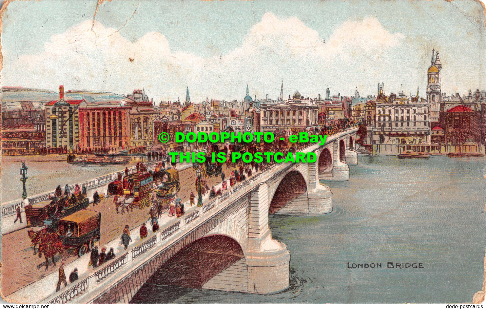 R531275 London Bridge. S. Hildesheimer. No. 601. 1906 - Sonstige & Ohne Zuordnung