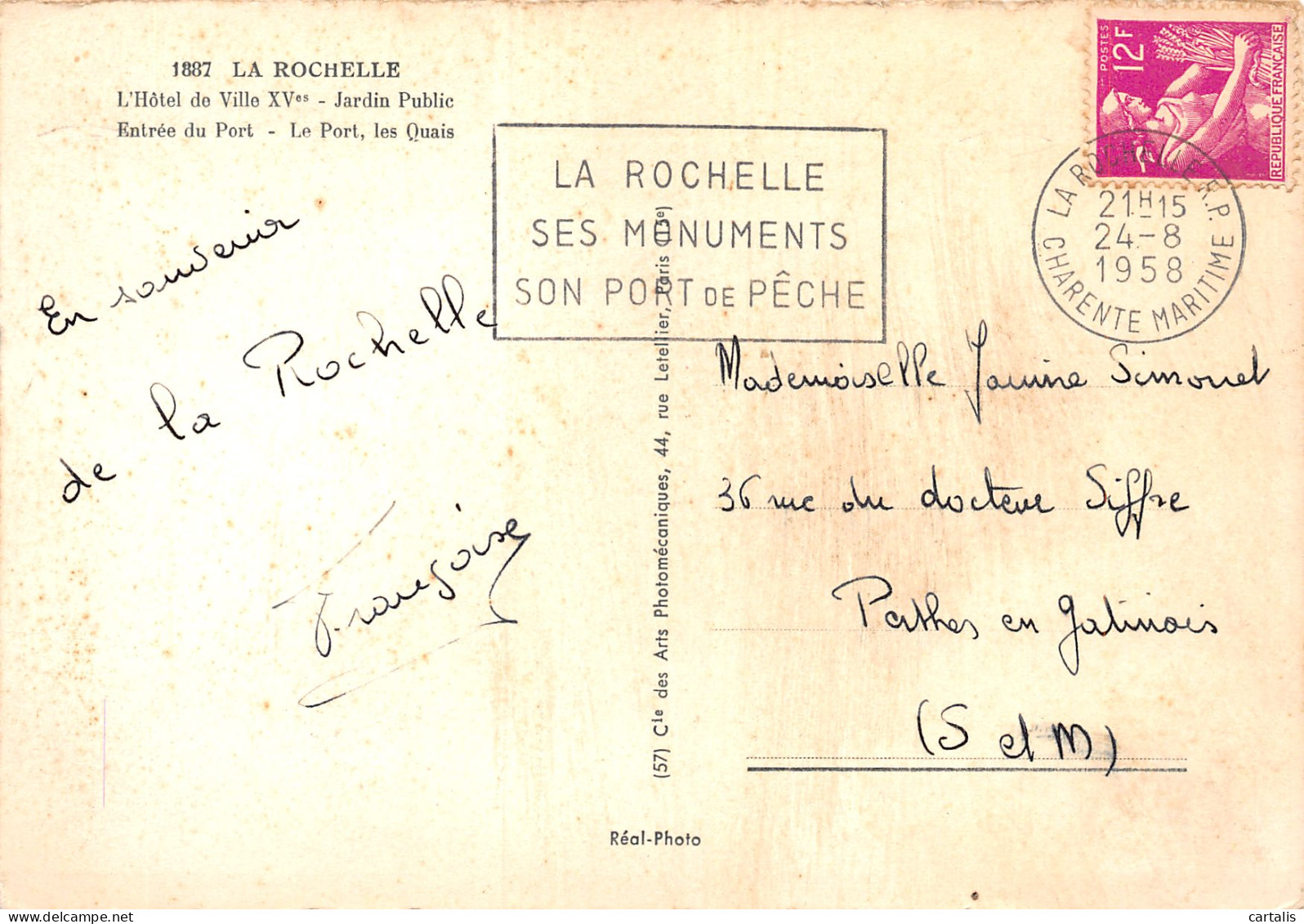 17-LA ROCHELLE-N°3779-D/0063 - La Rochelle