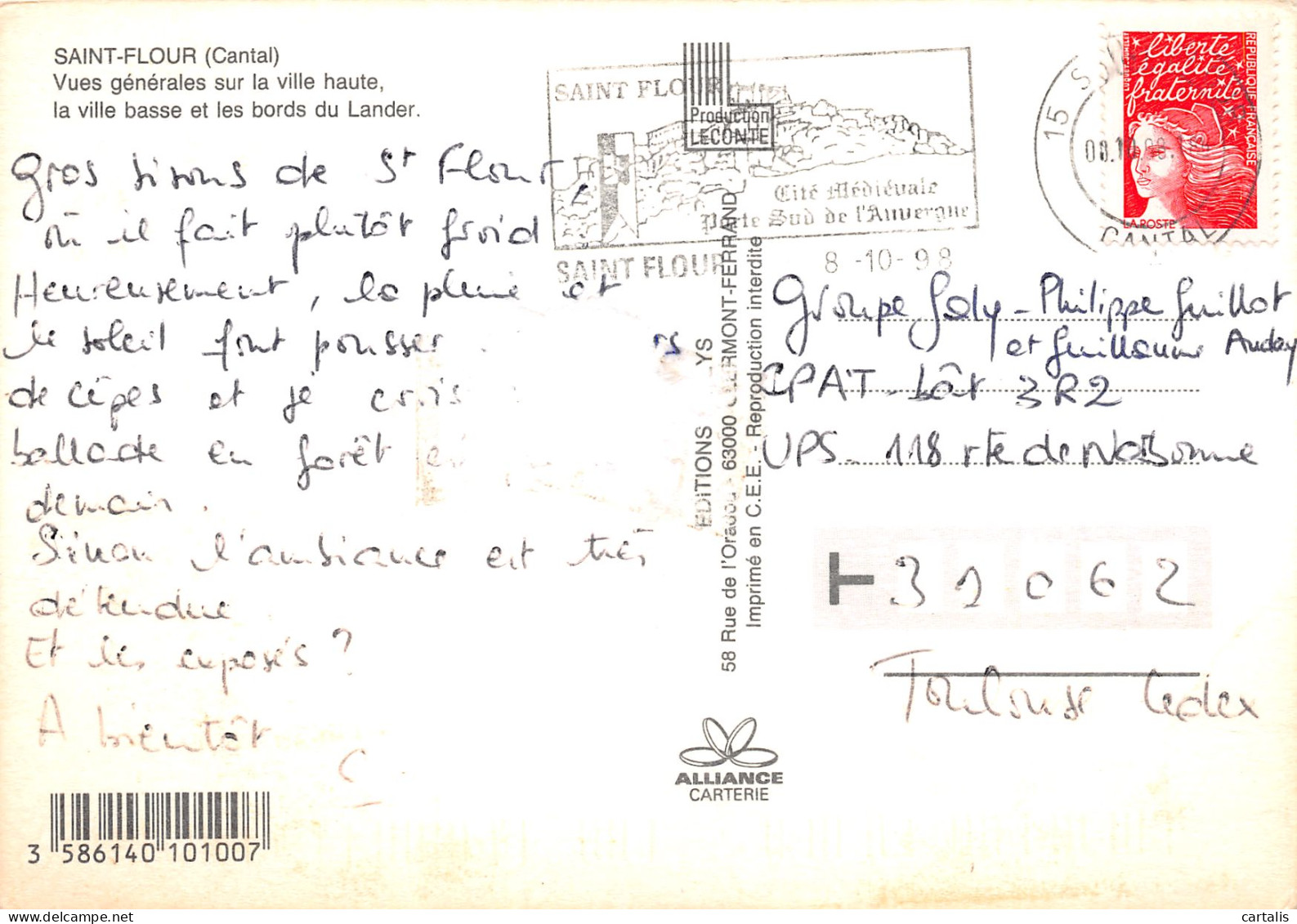 15-SAINT FLOUR-N°3779-C/0197 - Saint Flour