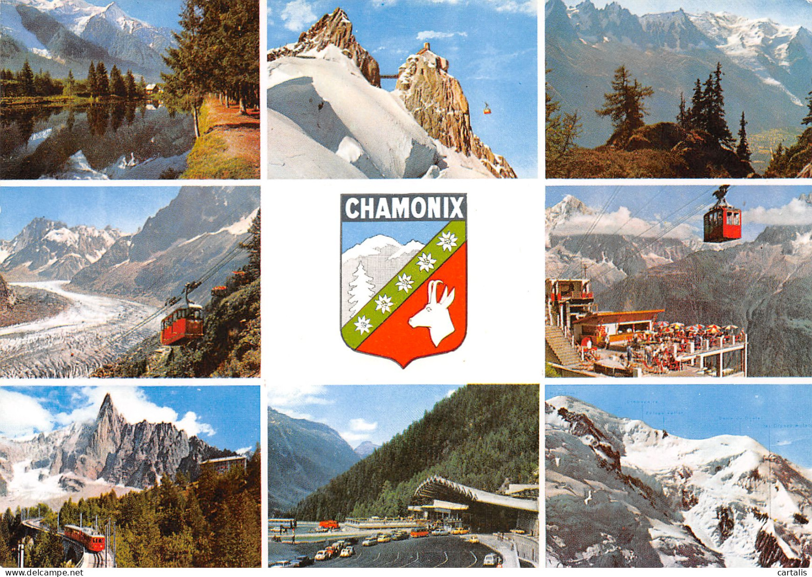 74-CHAMONIX MONT BLANC-N°3779-B/0397 - Chamonix-Mont-Blanc