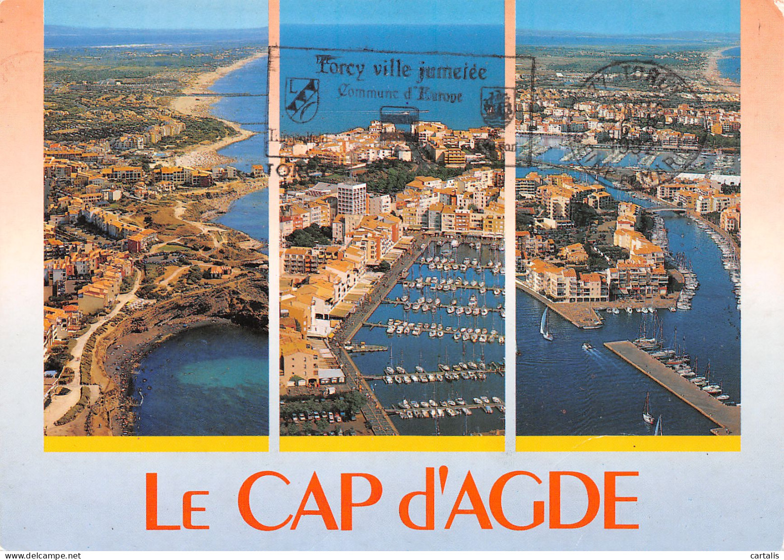 34-CAP D AGDE-N°3779-B/0389 - Other & Unclassified