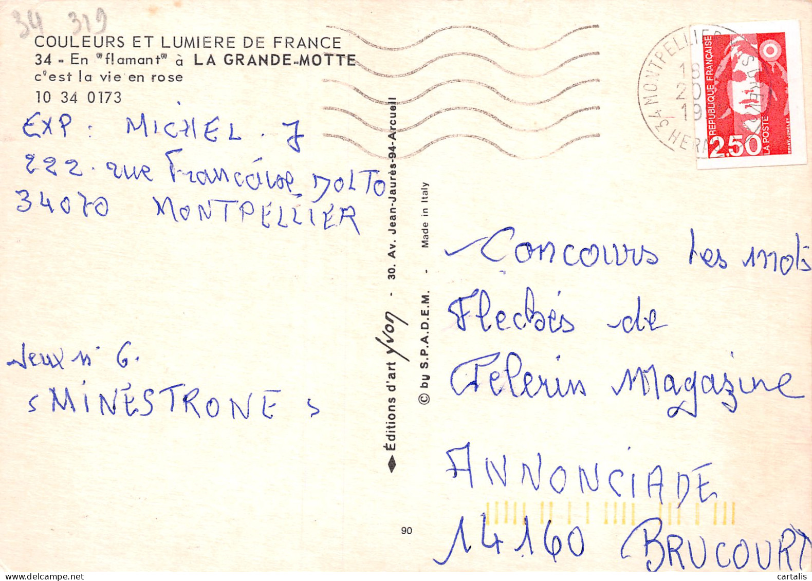 34-LA GRANDE MOTTE-N°3779-B/0377 - Other & Unclassified