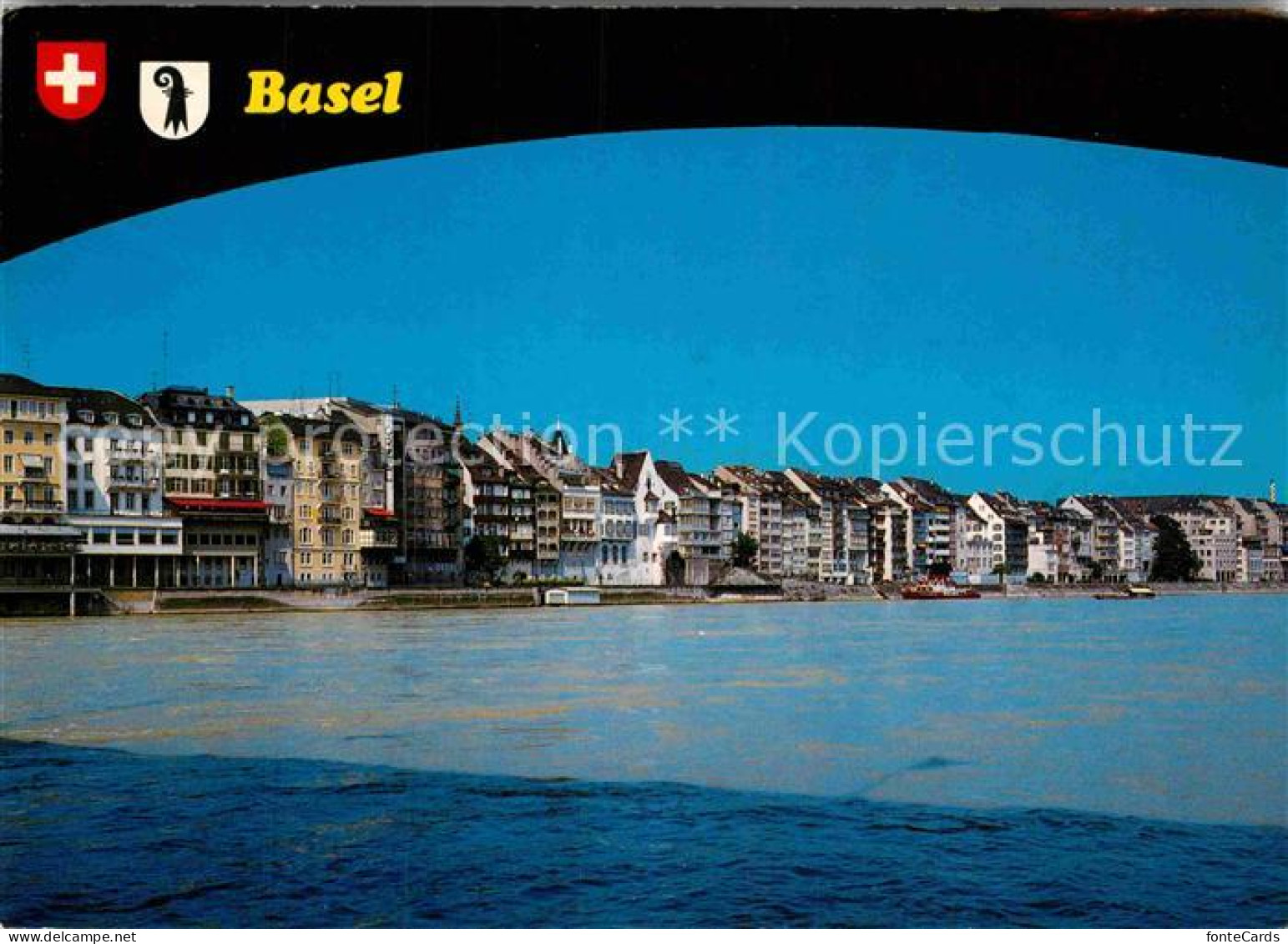 12882983 Basel BS Partie Am Rhein Basel - Autres & Non Classés