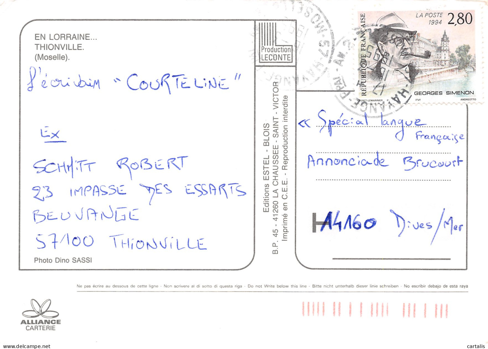 57-THIONVILLE-N°3779-B/0093 - Thionville