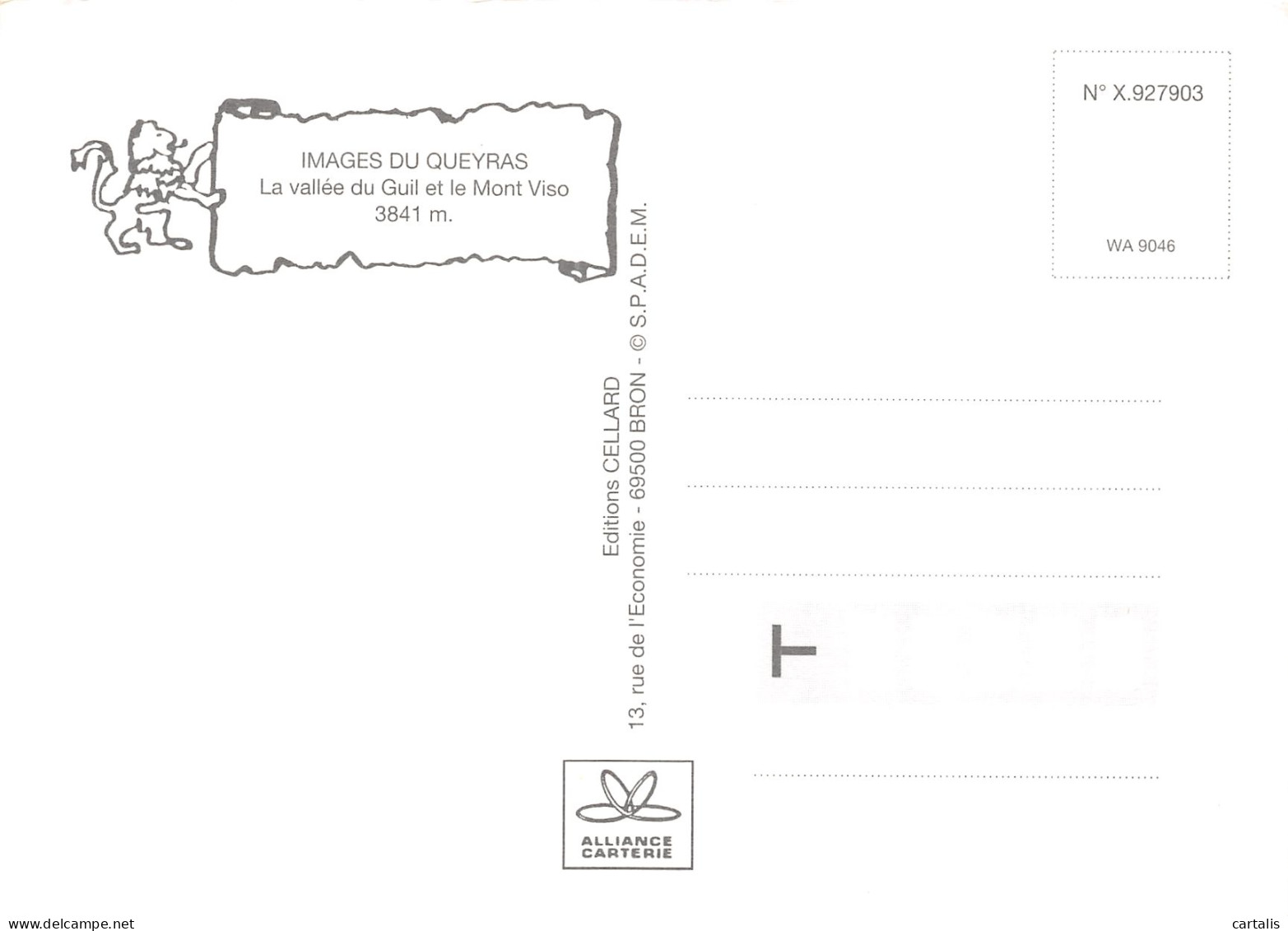 05-LE QUEYRAS-N°3780-A/0313 - Other & Unclassified