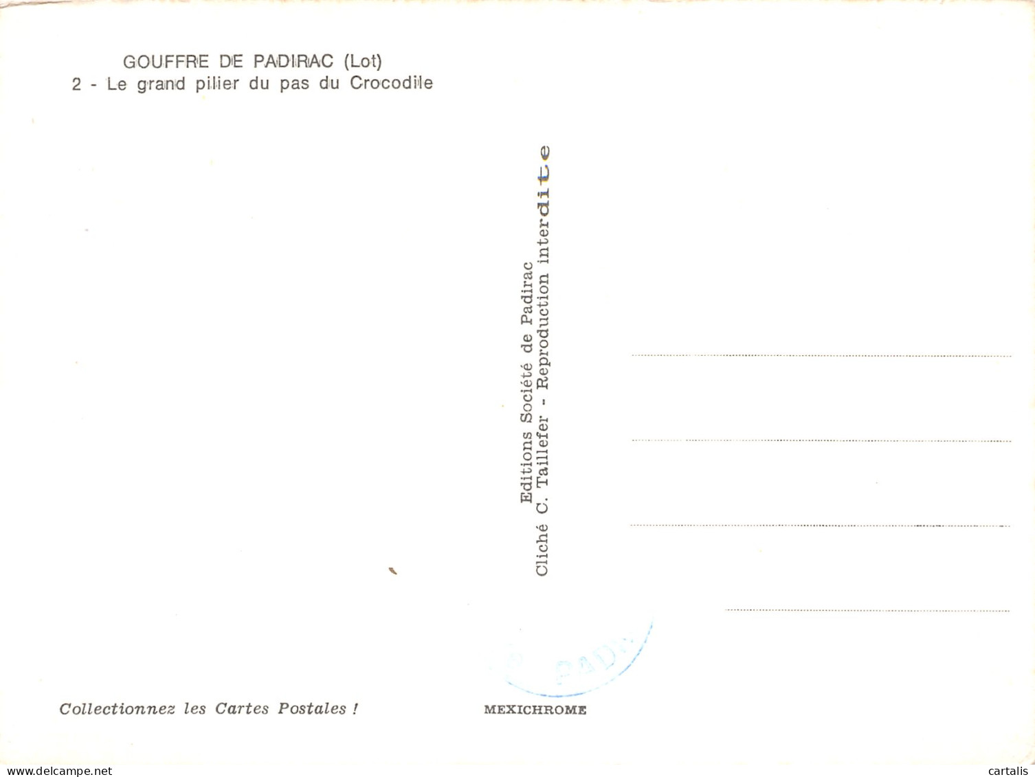 46-PADIRAC-N°3780-A/0189 - Padirac