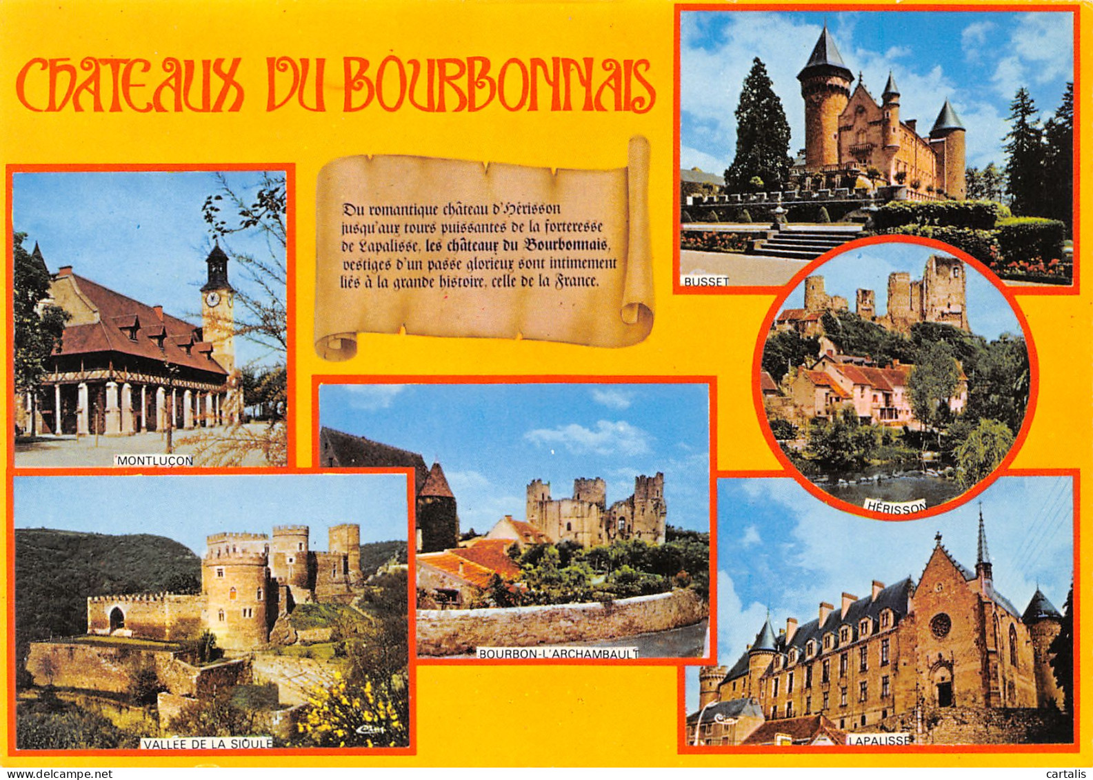 03-CHATEAUX DU BOURBONNAIS-N°3780-A/0073 - Altri & Non Classificati