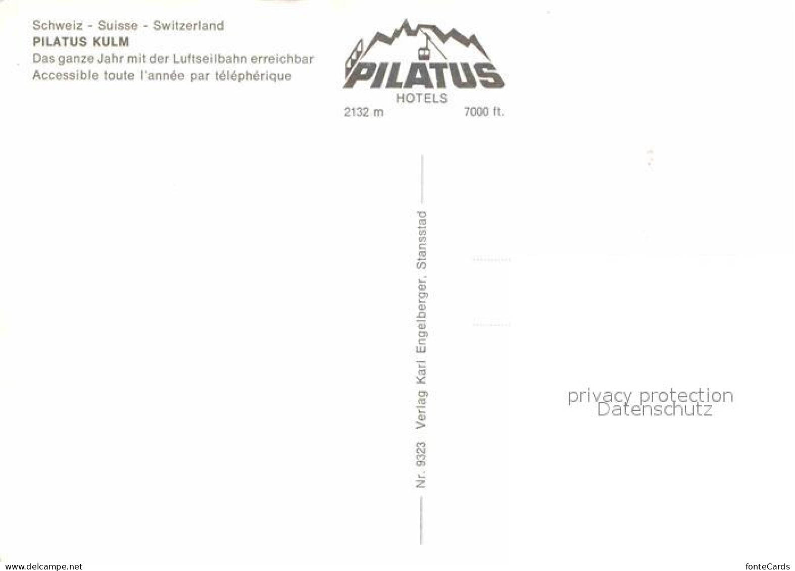 12881293 Pilatus Kulm Berghotel Gebirgspanorama Pilatus  - Autres & Non Classés