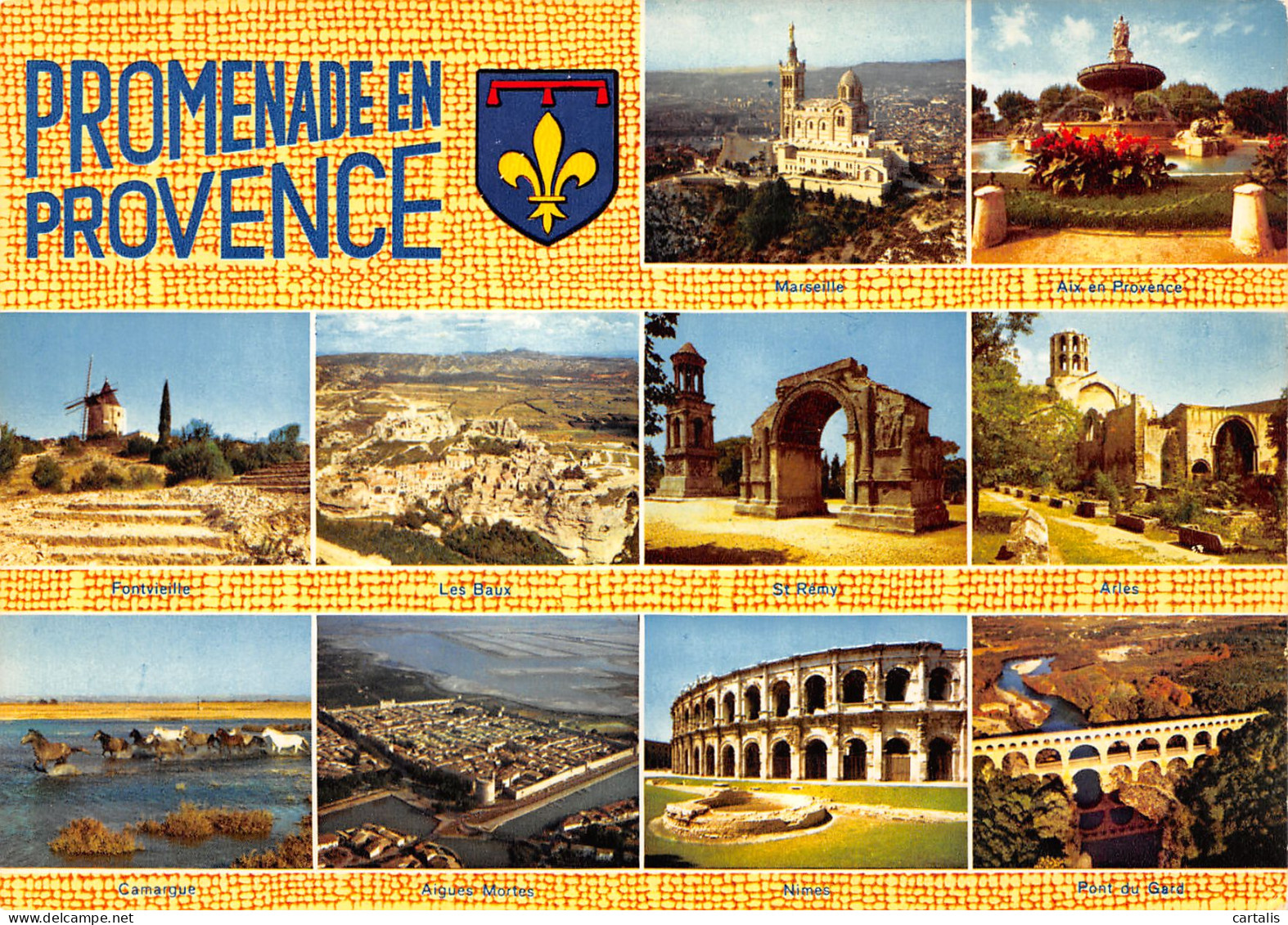 13-PROVENCE MULTI VUES-N°3780-A/0037 - Andere & Zonder Classificatie