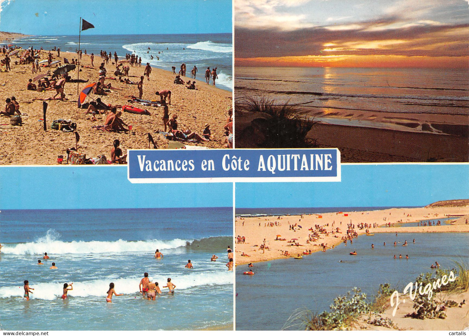 40-LES LANDES PLAGES-N°3780-A/0033 - Other & Unclassified