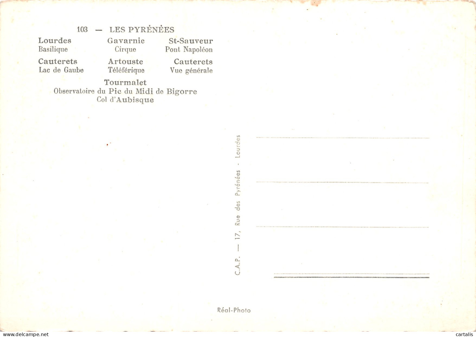 65-LES PYRENEES MULTI VUES-N°3780-A/0027 - Other & Unclassified