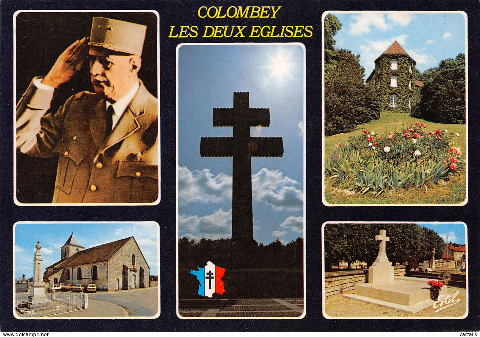 52-COLOMBEY LES DEUX EGLISES-N°3780-A/0025 - Colombey Les Deux Eglises