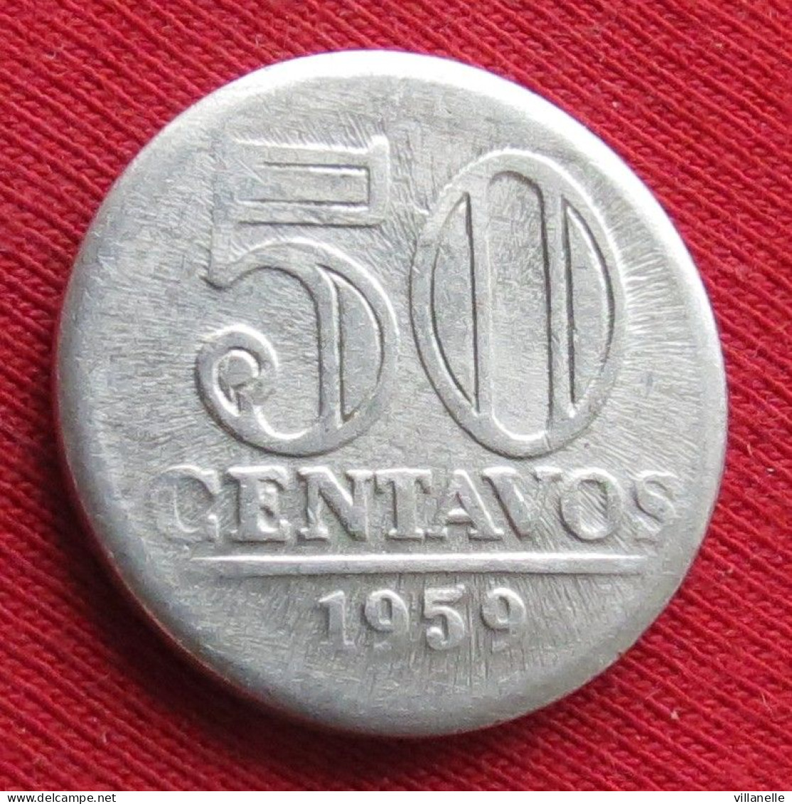 Brazil 50 Centavos 1959 Brasil Bresil Brazilie Brasile W ºº - Brésil