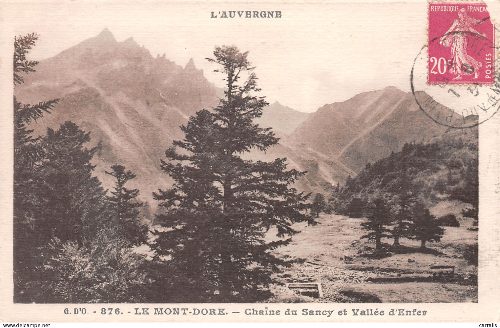 63-LE MONT DORE-N°3779-E/0017 - Le Mont Dore