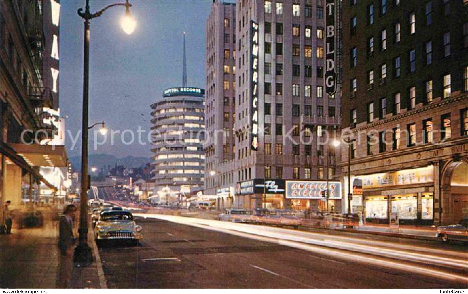 12880667 Hollywood California Corner Of Hollywood And Vine  Los Angeles United S - Andere & Zonder Classificatie