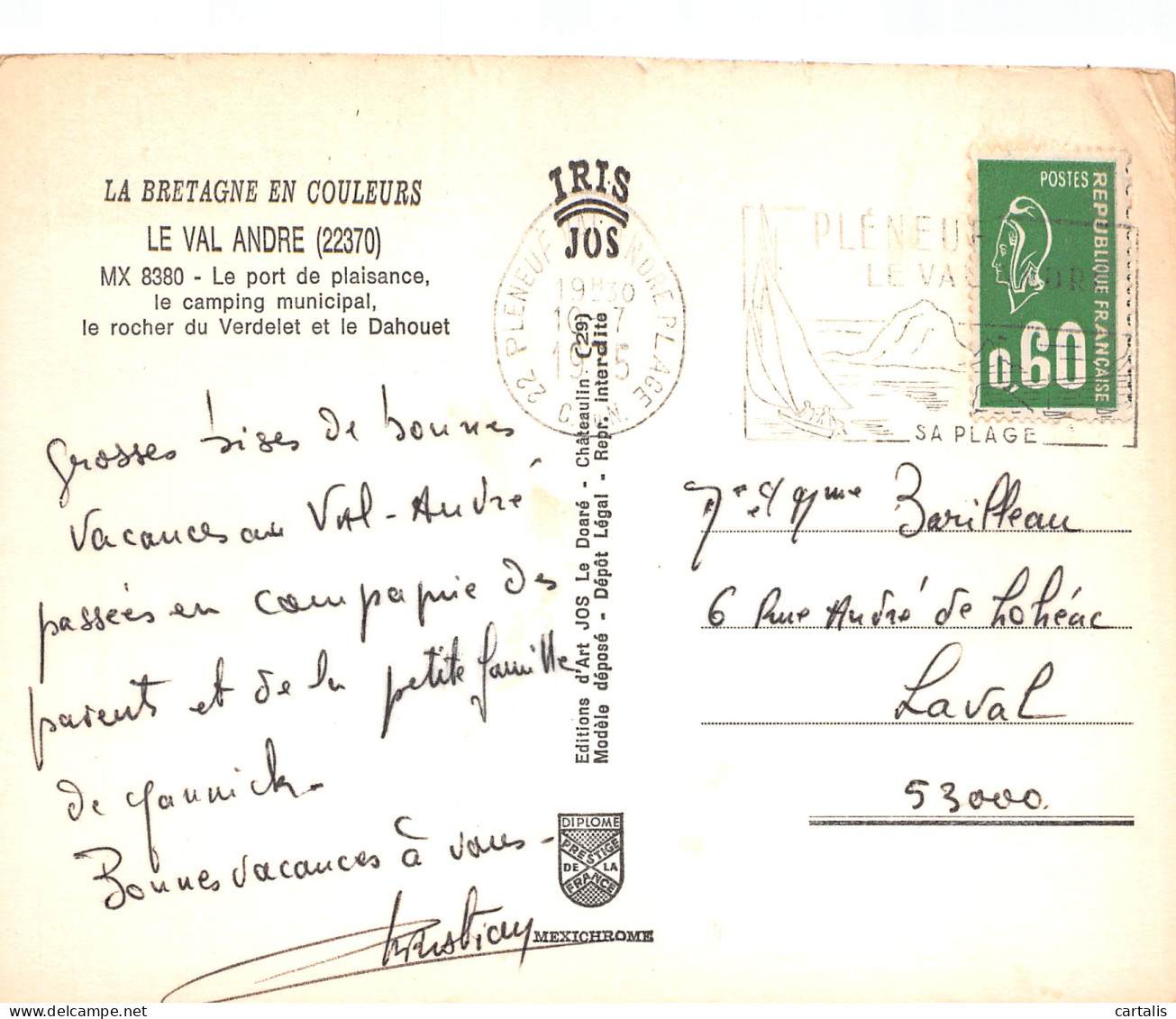 22-LE VAL ANDRE-N°3780-D/0267 - Andere & Zonder Classificatie