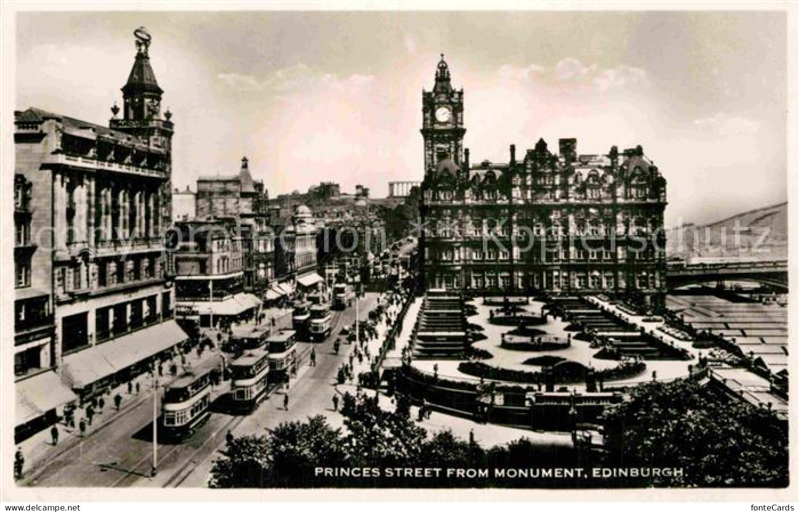 12880622 Edinburgh Princes Street Monument Edinburgh - Other & Unclassified