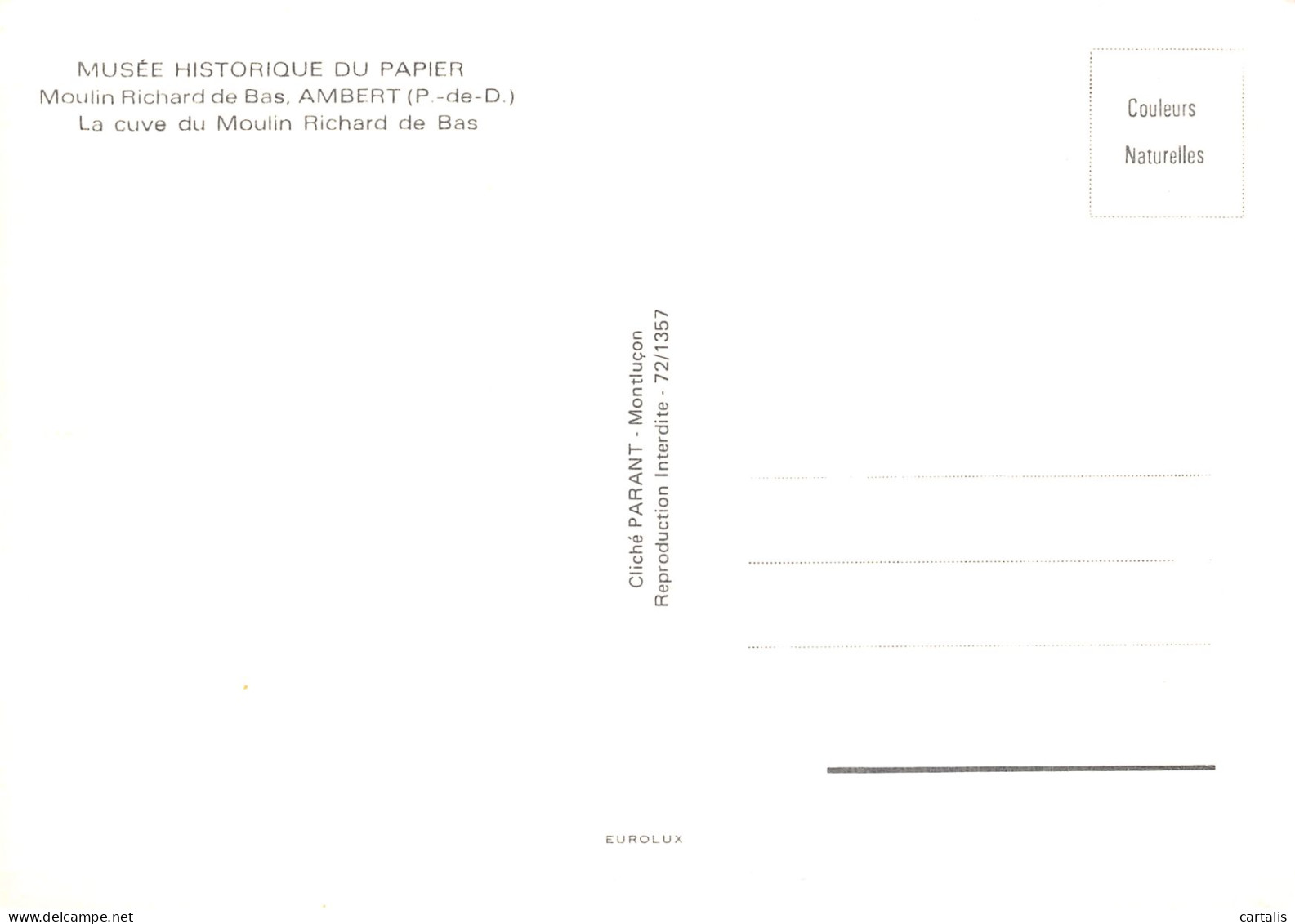 63-AMBERT-N°3780-D/0221 - Ambert