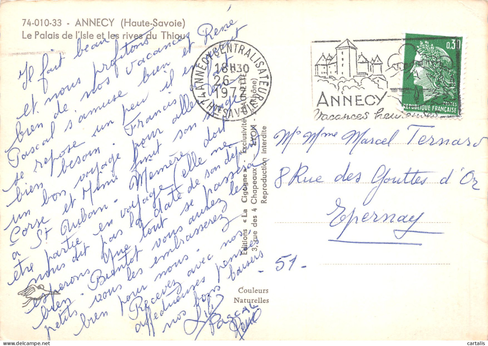 74-ANNECY-N°3780-D/0137 - Annecy