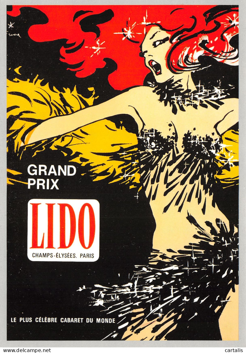 75-PARIS LES GRANDES REVUES DU LIDO-N°3780-D/0101 - Otros & Sin Clasificación