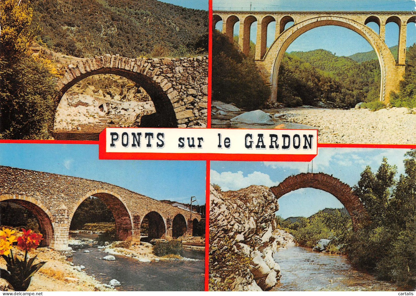 30-PONTS SUR LE GARDON-N°3780-C/0311 - Sonstige & Ohne Zuordnung