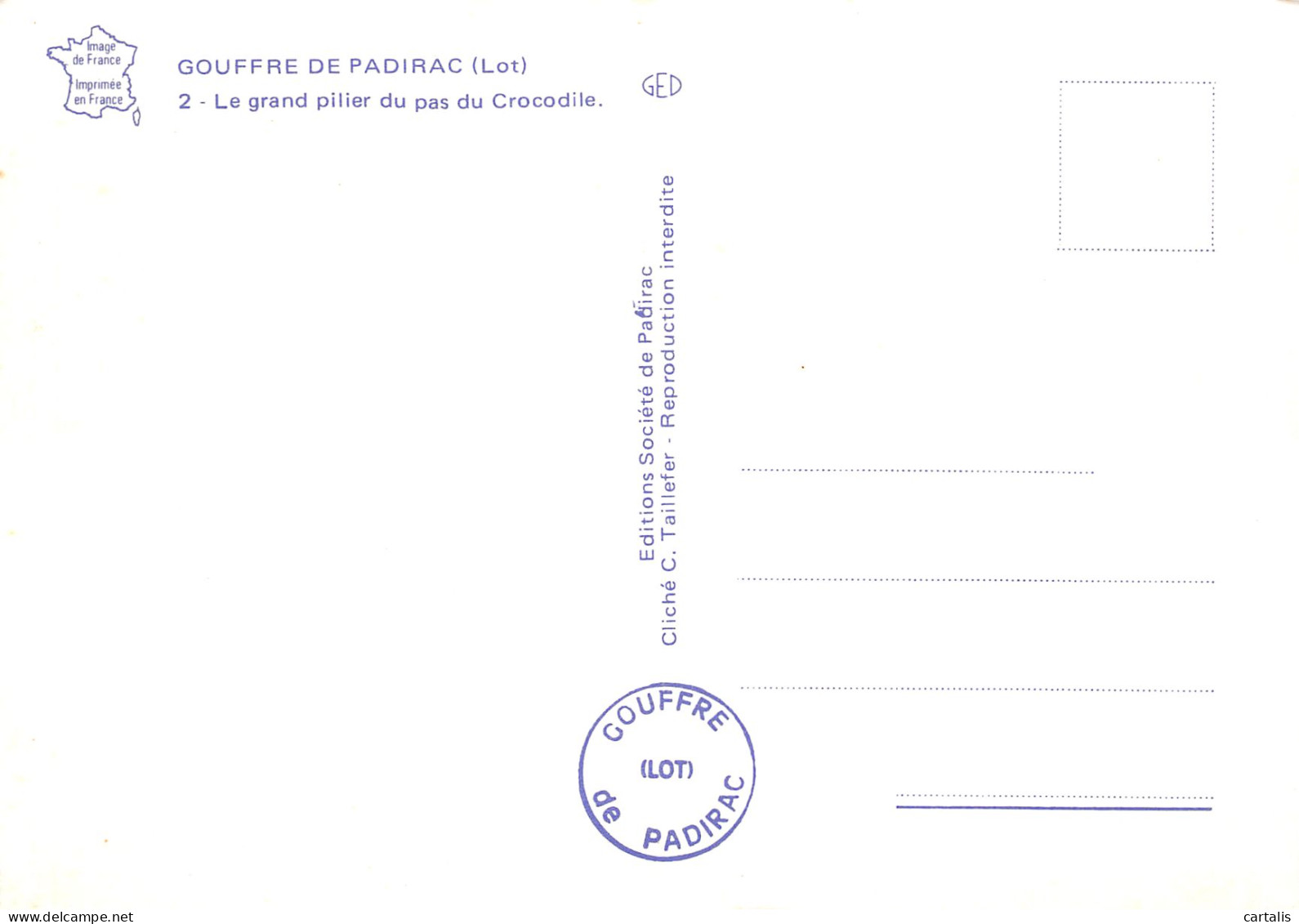 46-PADIRAC-N°3780-C/0119 - Padirac