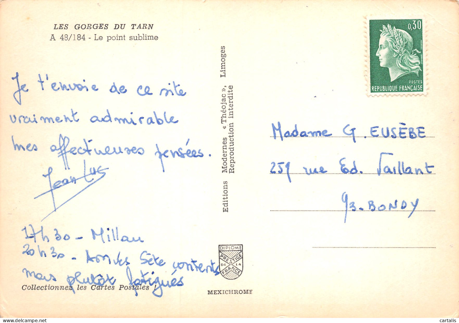 48-LES GORGES DU TARN-N°3780-C/0111 - Andere & Zonder Classificatie