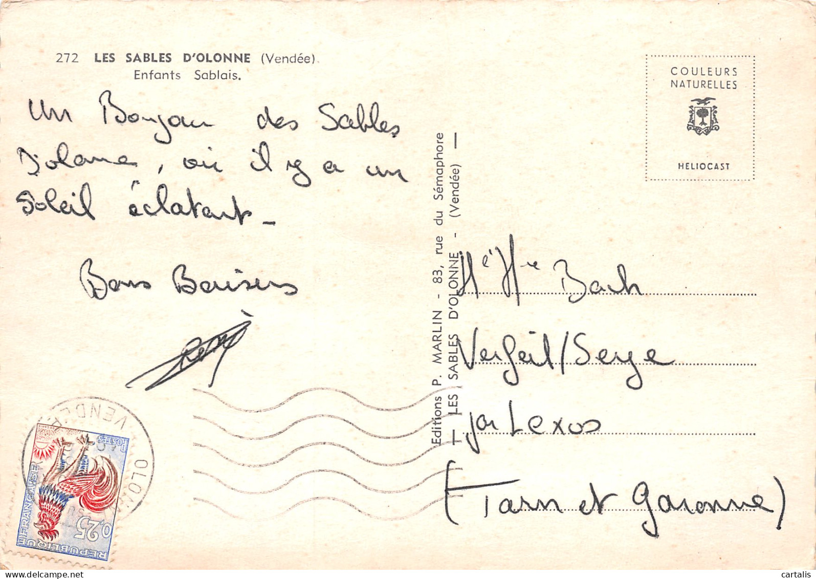 85-LES SABLES D OLONNE-N°3780-C/0071 - Sables D'Olonne