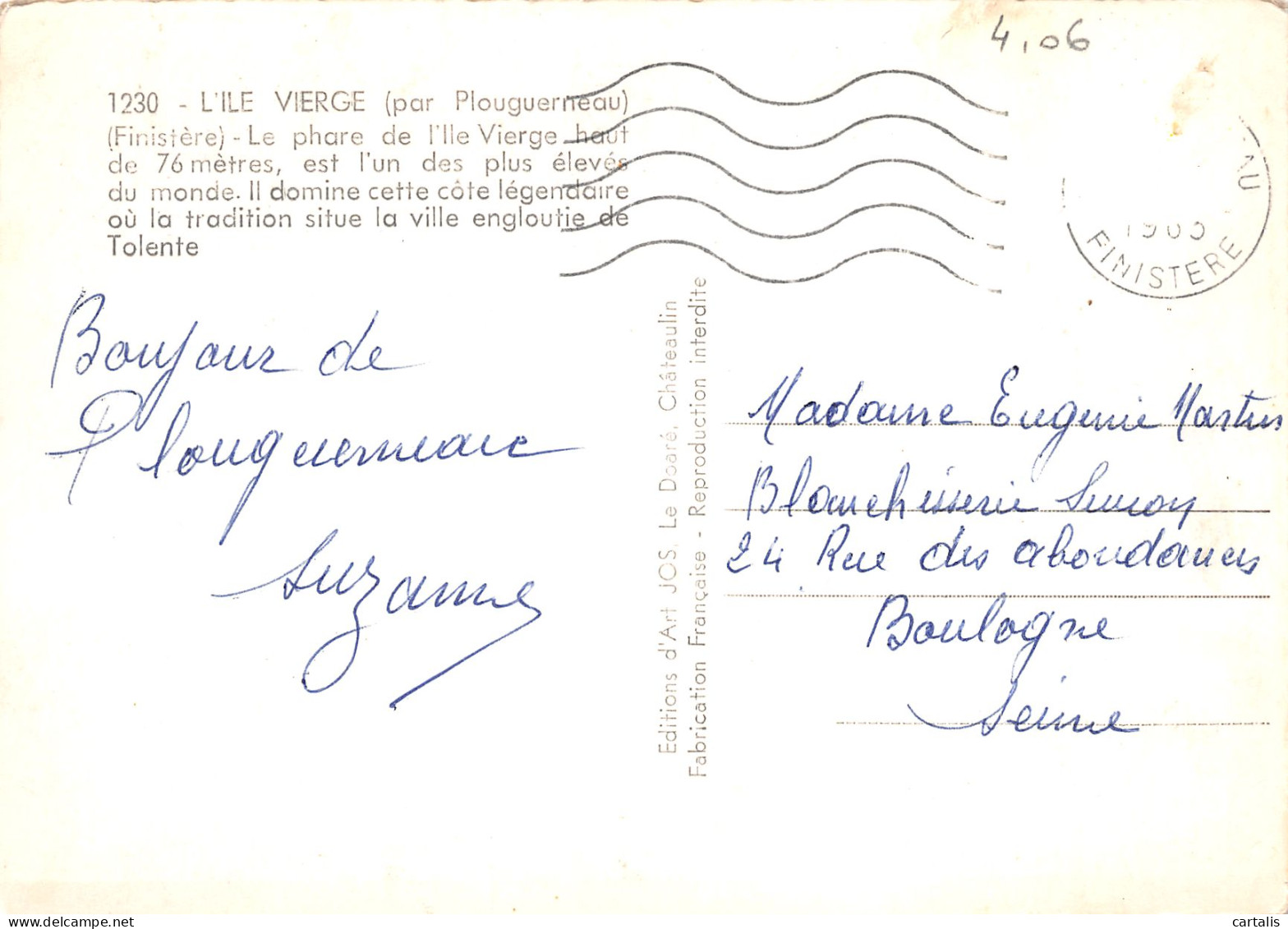 29-L ILE VIERGE-N°3780-C/0053 - Andere & Zonder Classificatie