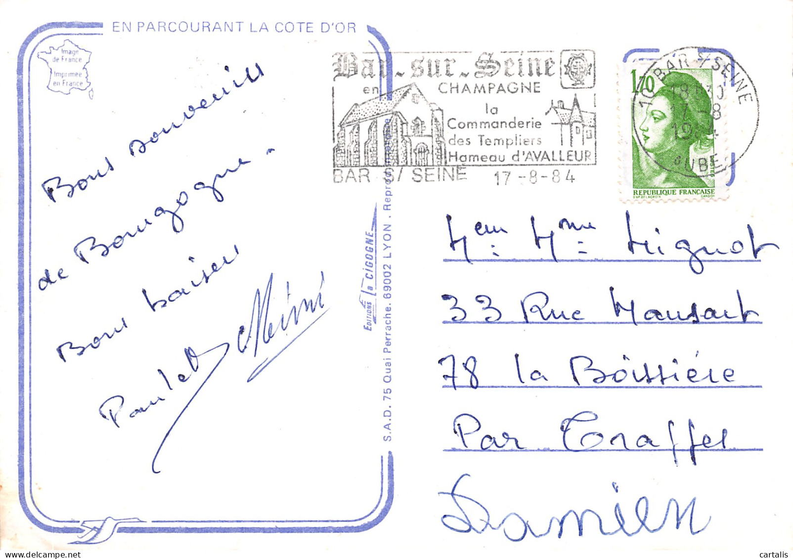 21-LA COTE D OR-N°3780-B/0293 - Sonstige & Ohne Zuordnung