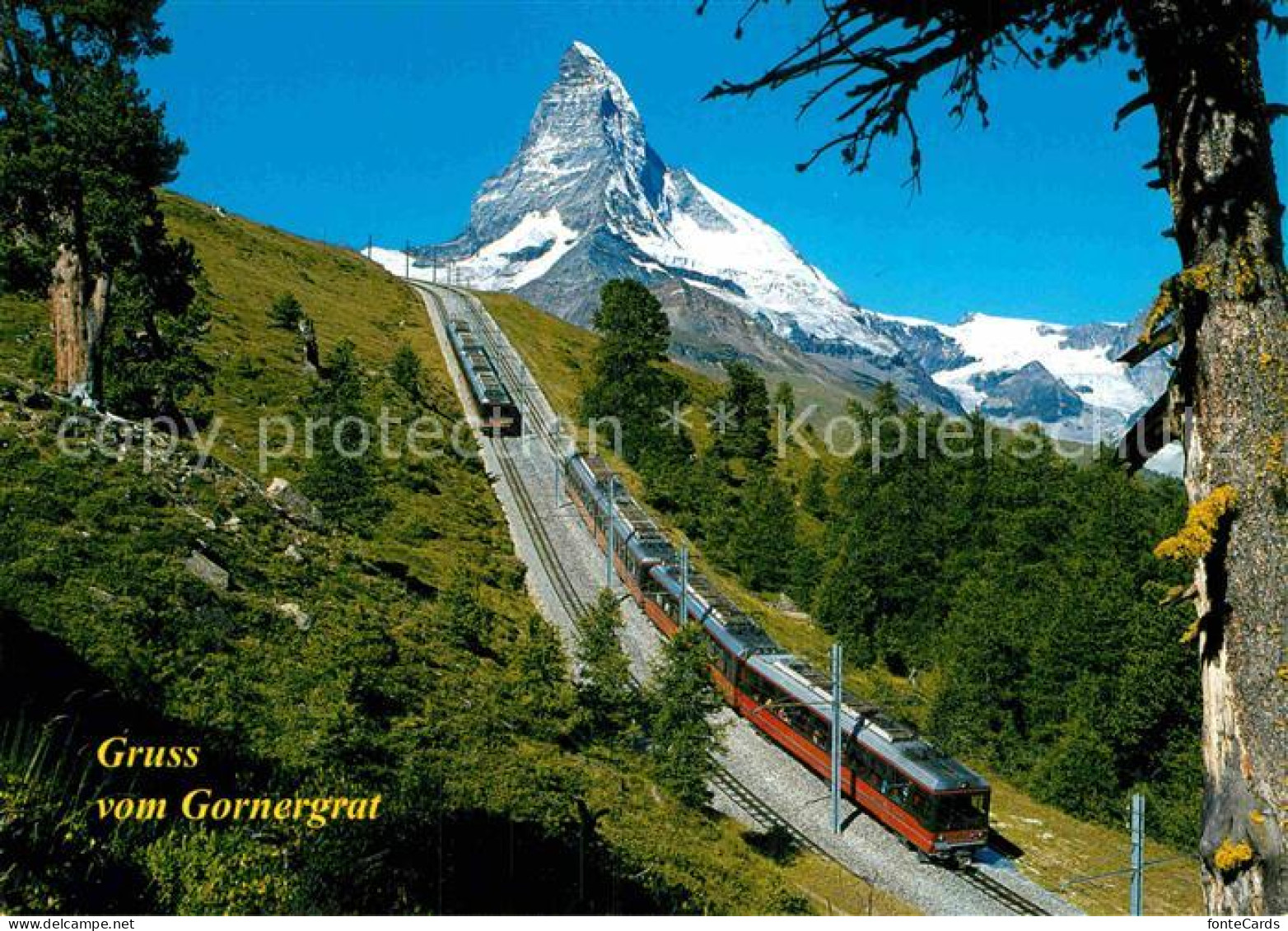 12879618 Gornergratbahn Riffelalp Zermatt Matterhorn Mt. Cervin  Gornergratbahn - Sonstige & Ohne Zuordnung