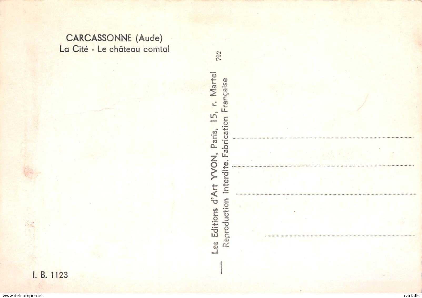 11-CARCASSONNE-N°3780-B/0179 - Carcassonne