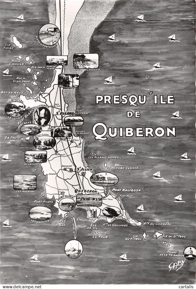 56-QUIBERON-N°3780-B/0161 - Quiberon