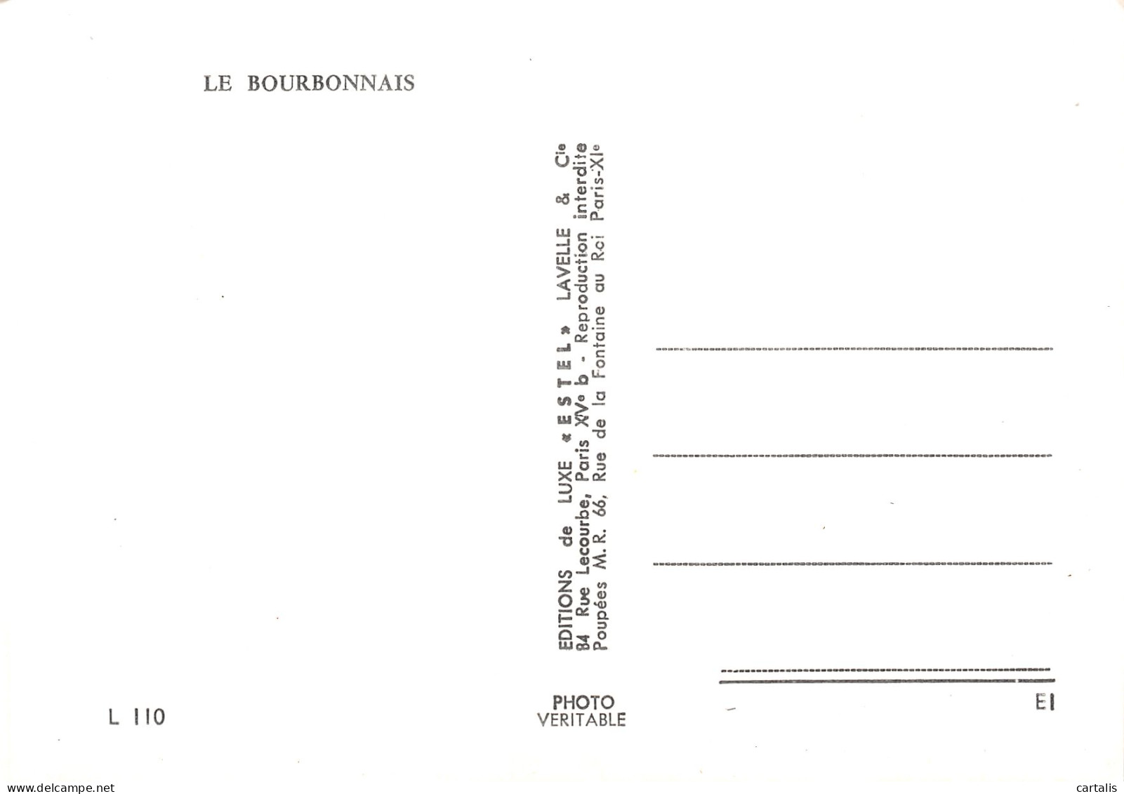 03-LE BOURBONNAIS-N°3780-B/0163 - Otros & Sin Clasificación